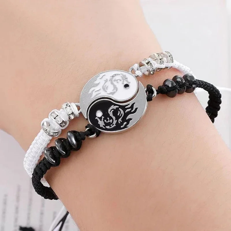 Yin Yang Bracelet Set