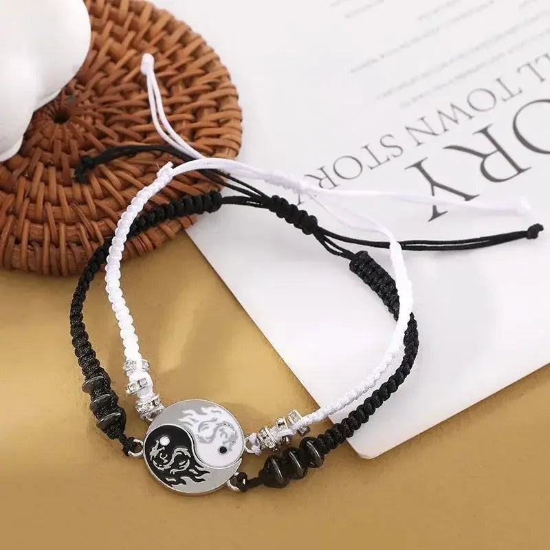 Yin Yang Bracelet Set