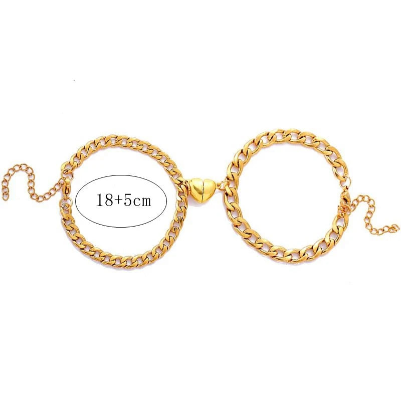 Magnet Heart Bracelets